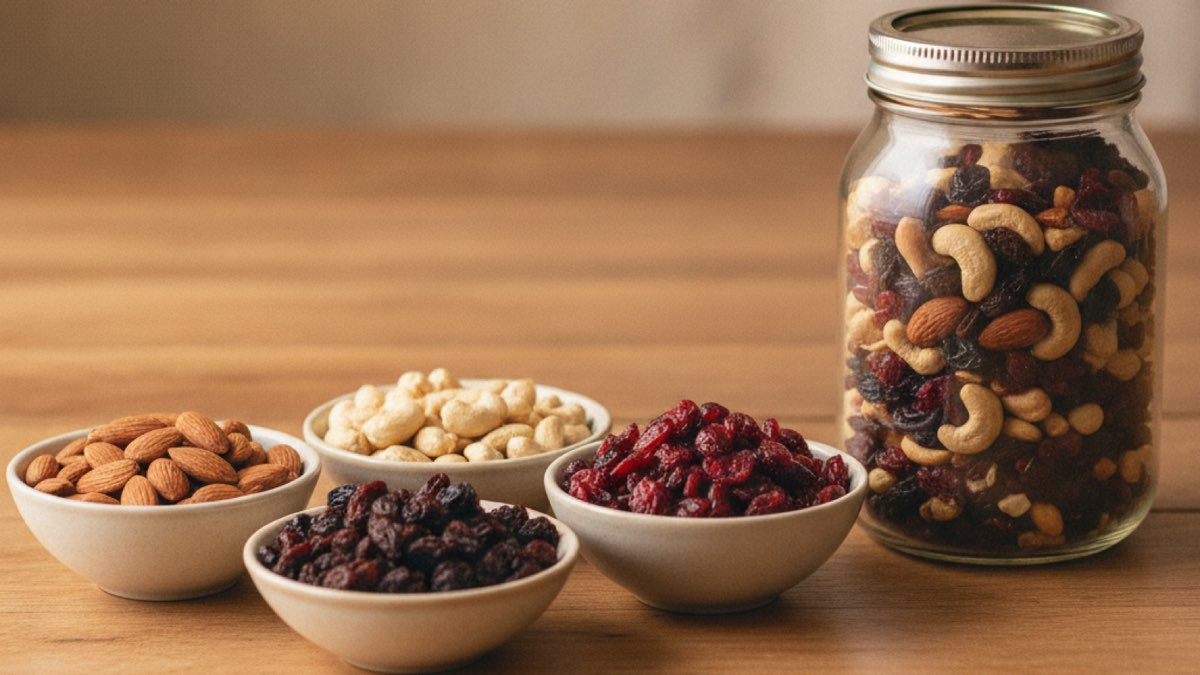 Cara Membuat Trail Mix Sendiri di Rumah dengan Kacang dan Buah Kering