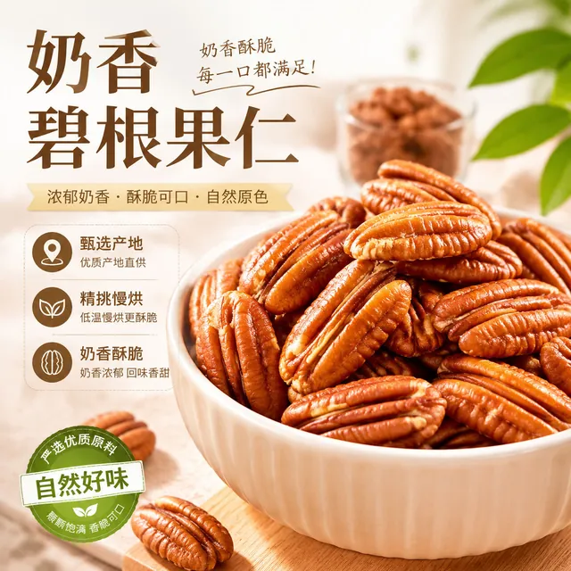 奶香碧根果 1kg